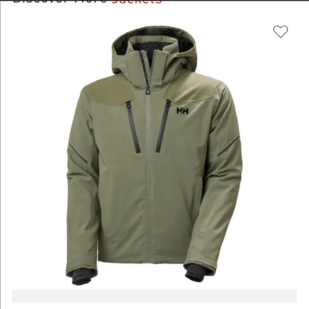 NWT Helly Hansen Men's ski jacket